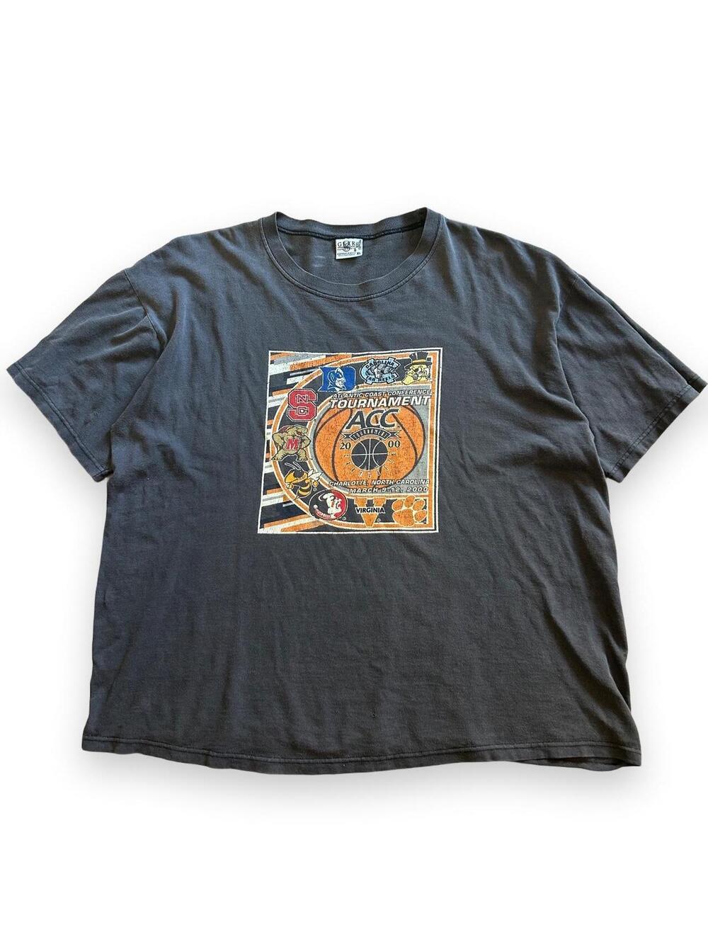 Faded 2000s ACC Basketball Tournament T-Shirt